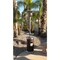 Hiland Outdoor Two-Toned Patio Heater in Stainless Steel and Hammered Bronze HLDS01-SSHGT - alternate 2